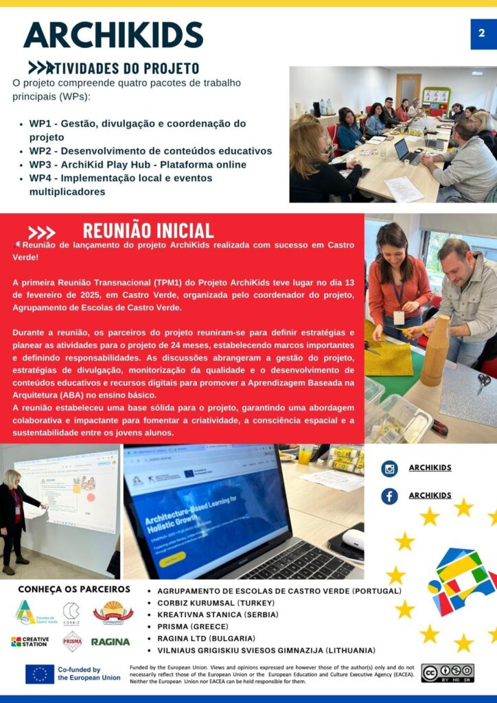 ARCHIKIDS — Informação do projeto
