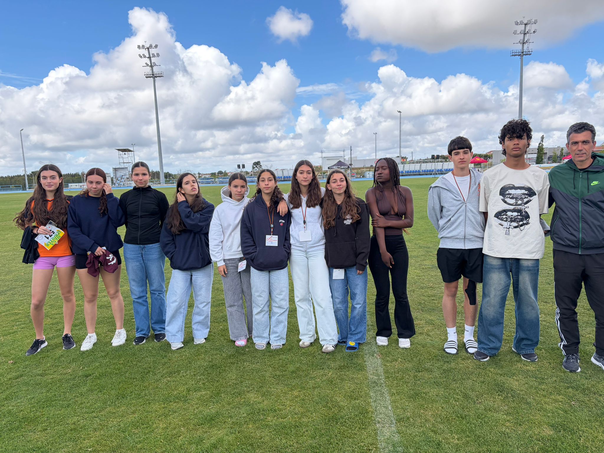 Alunos do Agrupamento de Escolas de Castro Verde nos Campeonatos Regionais de Atletismo do Desporto Escolar