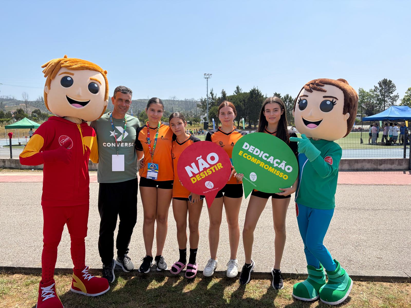 Alunas do Agrupamento de Escolas de Castro Verde